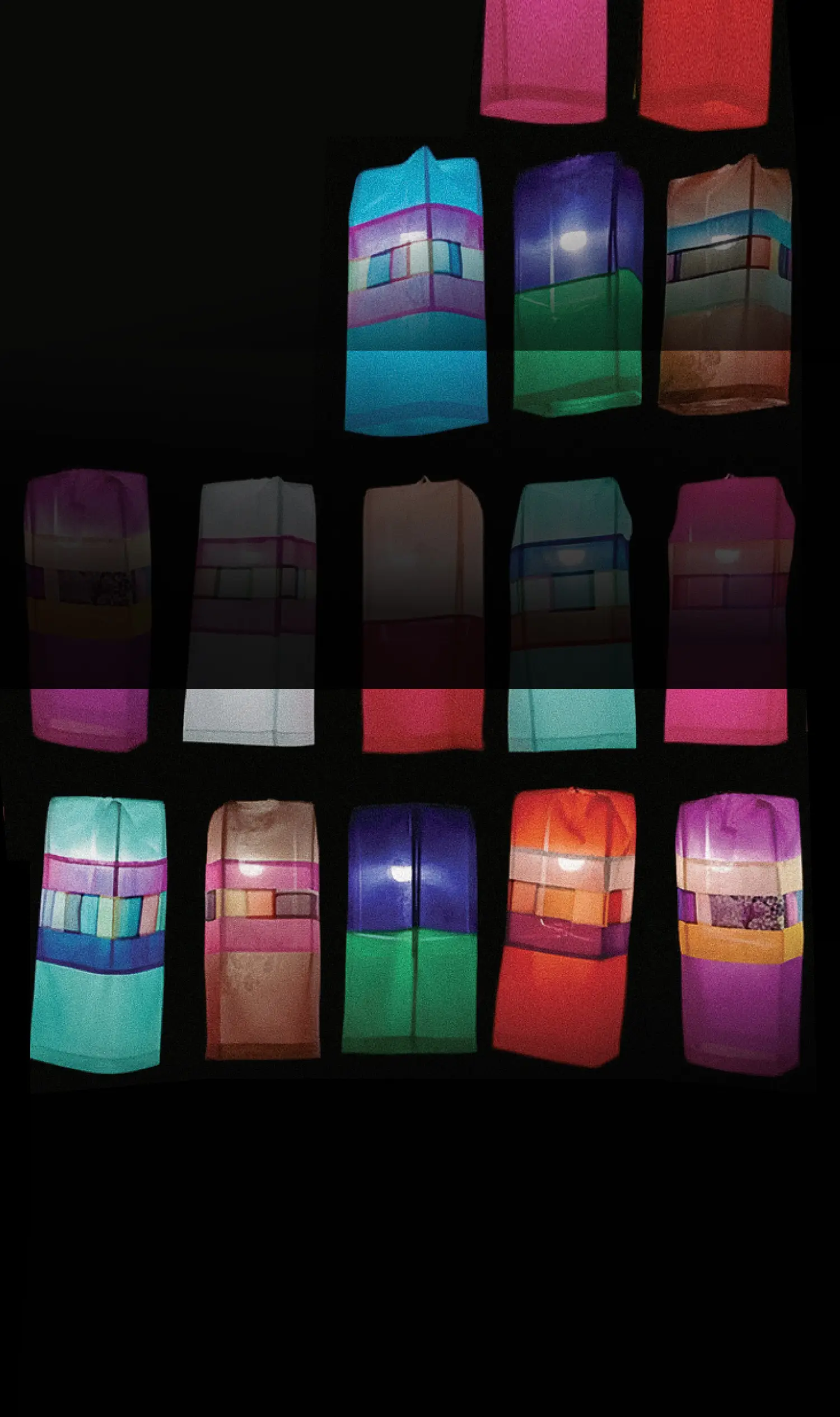 Lights of Korea — right photowall panel