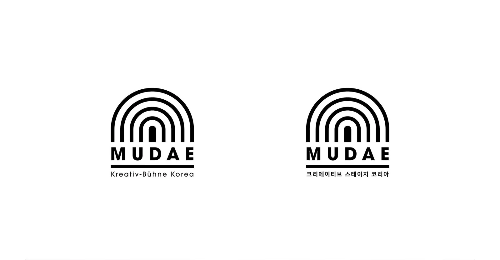 MuDae wordmark lockup